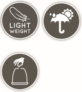 Lennox planter plastic cylinder buiten set/3