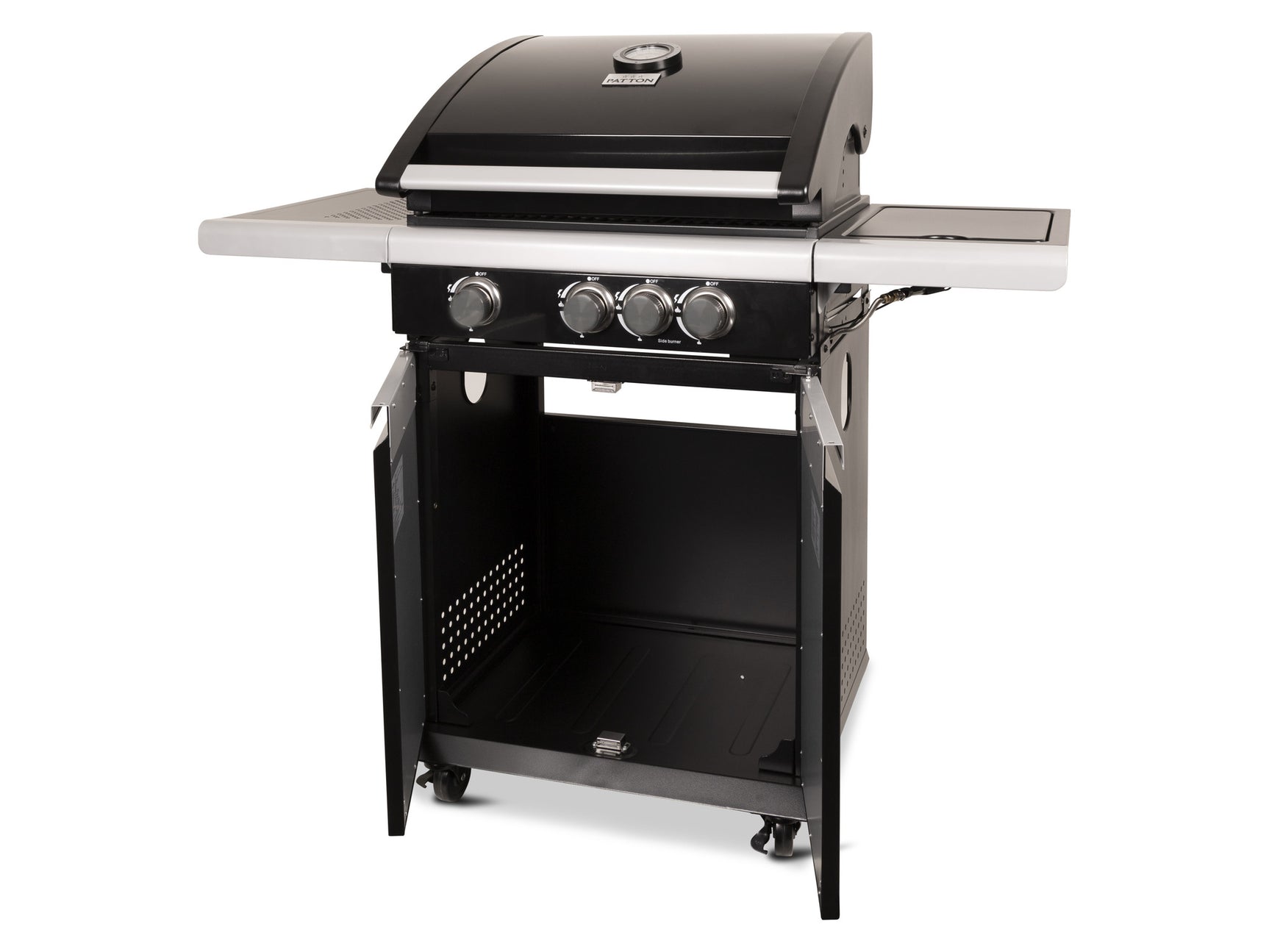 Patton Patio Chef 3+ burner "Nova Black" Gasbarbecue