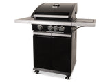 Patton Patio Chef 3+ burner "Nova Black" Gasbarbecue