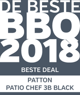 Patton Patio Chef 3+ burner "Nova Black" Gasbarbecue