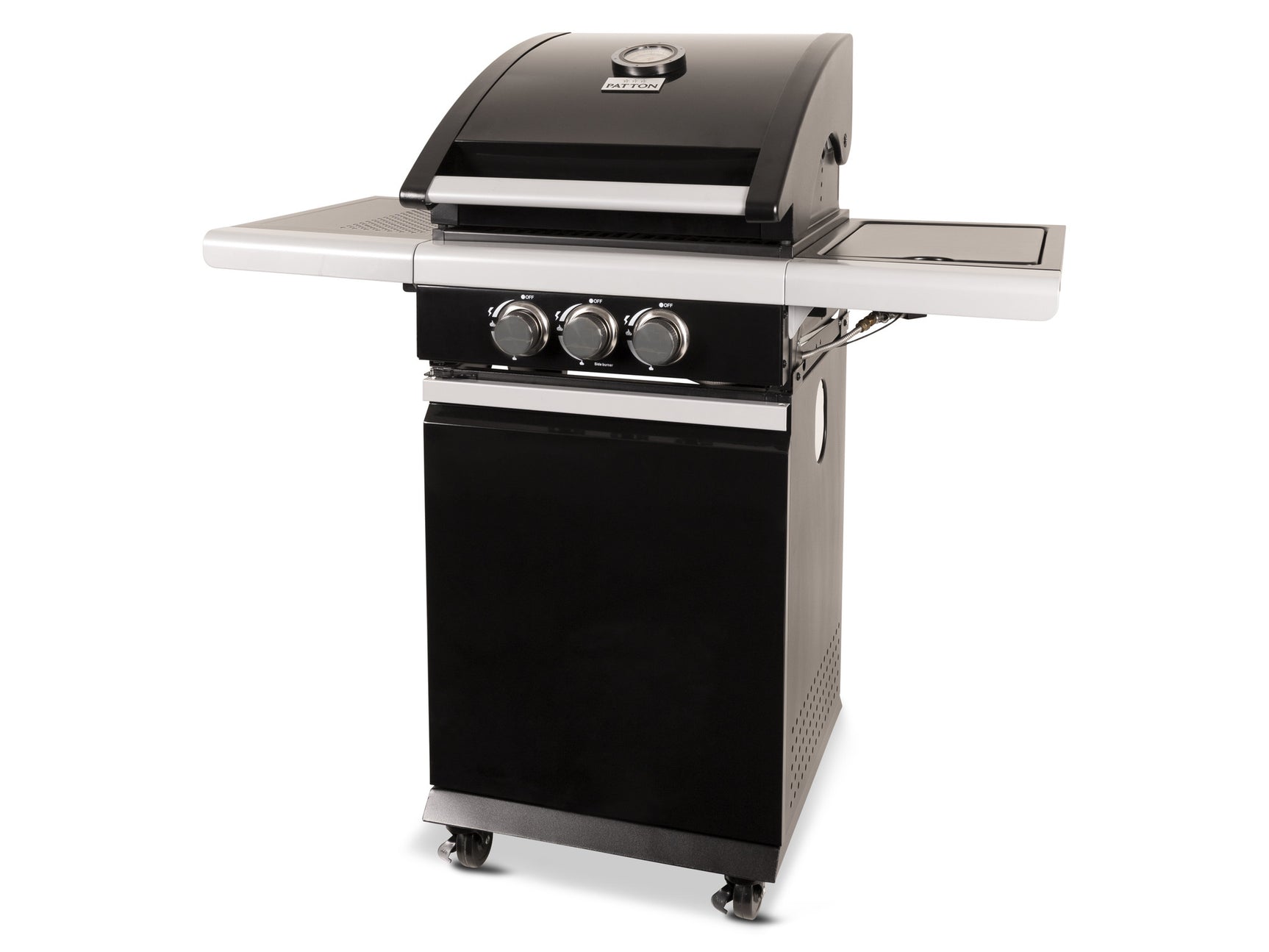 Patton Patio Chef 2+ burner "Nova Black" Gasbarbecue