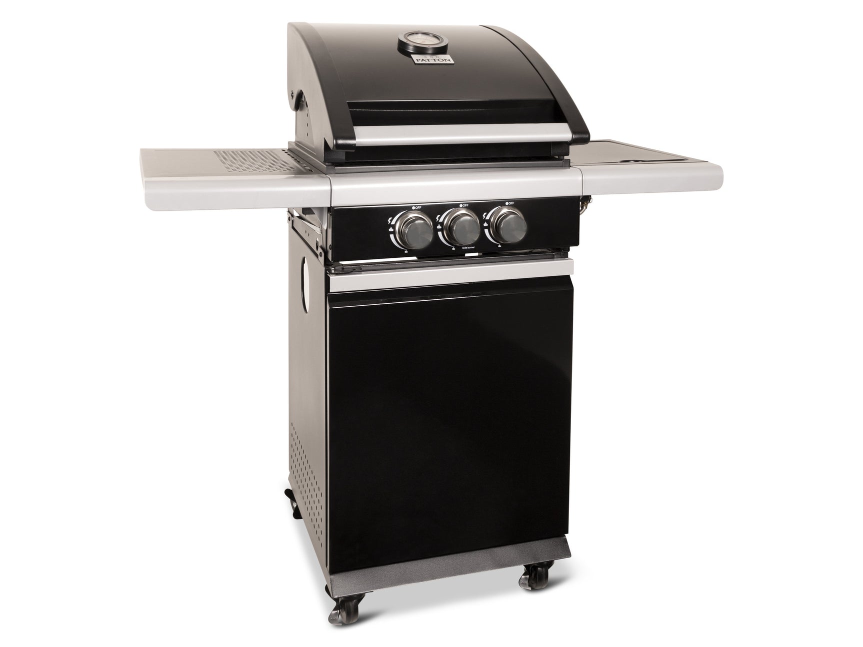 Patton Patio Chef 2+ burner "Nova Black" Gasbarbecue