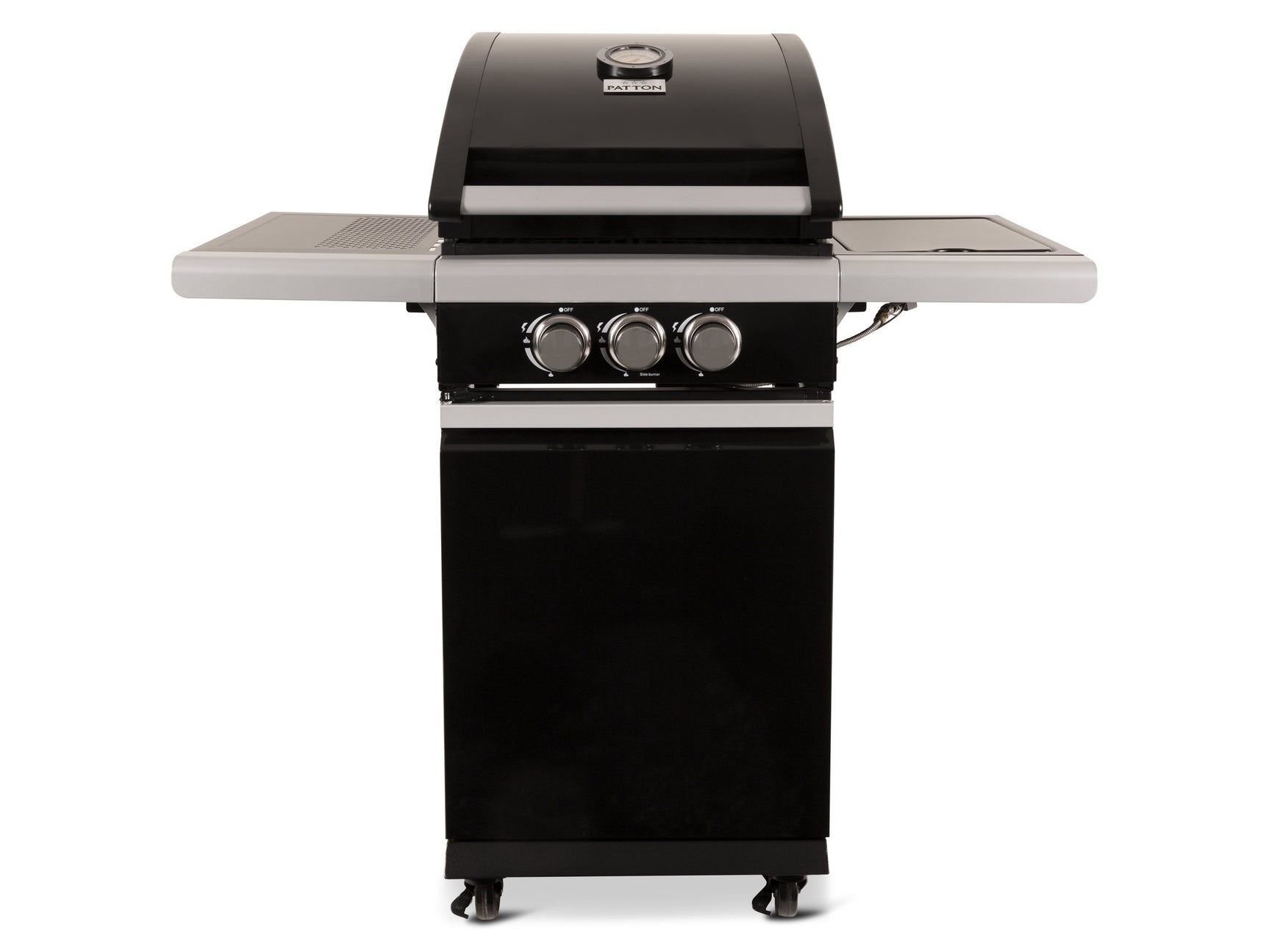 Patton Patio Chef 2+ burner "Nova Black" Gasbarbecue