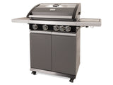 Patio Pro Chef 4+ -burner "Frozen Grey" Outdoorkitchen Gasbarbecue Mat grijs