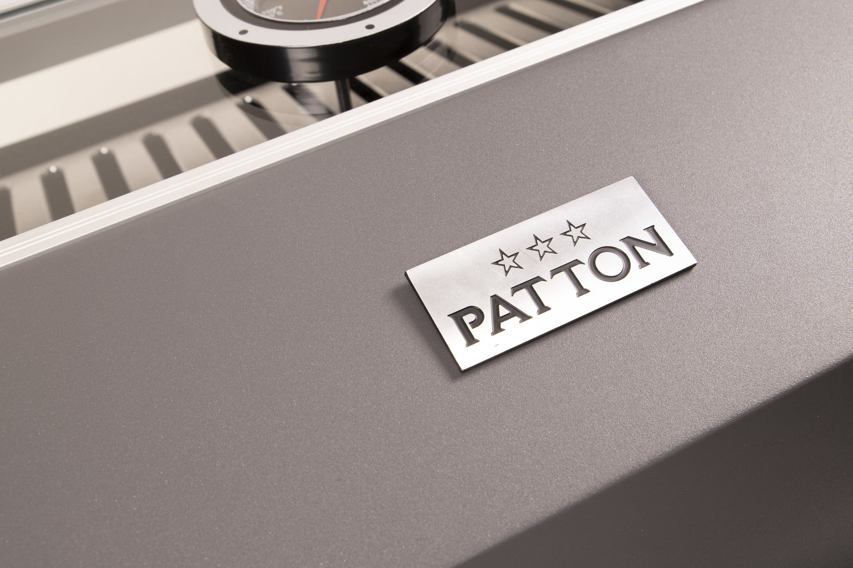 Patio Pro Chef 4+ -burner "Frozen Grey" Outdoorkitchen Gasbarbecue Mat grijs