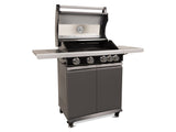 Patio Pro Chef 4+ -burner "Frozen Grey" Outdoorkitchen Gasbarbecue Mat grijs