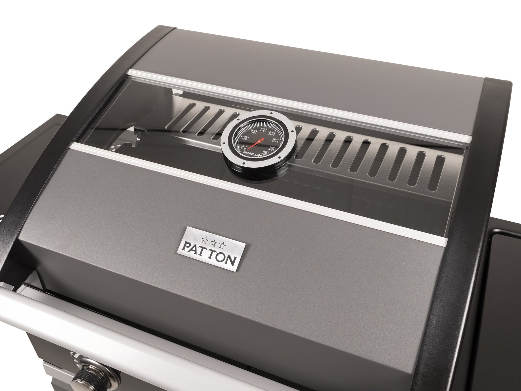 Patio Pro Chef 4+ -burner "Frozen Grey" Outdoorkitchen Gasbarbecue Mat grijs