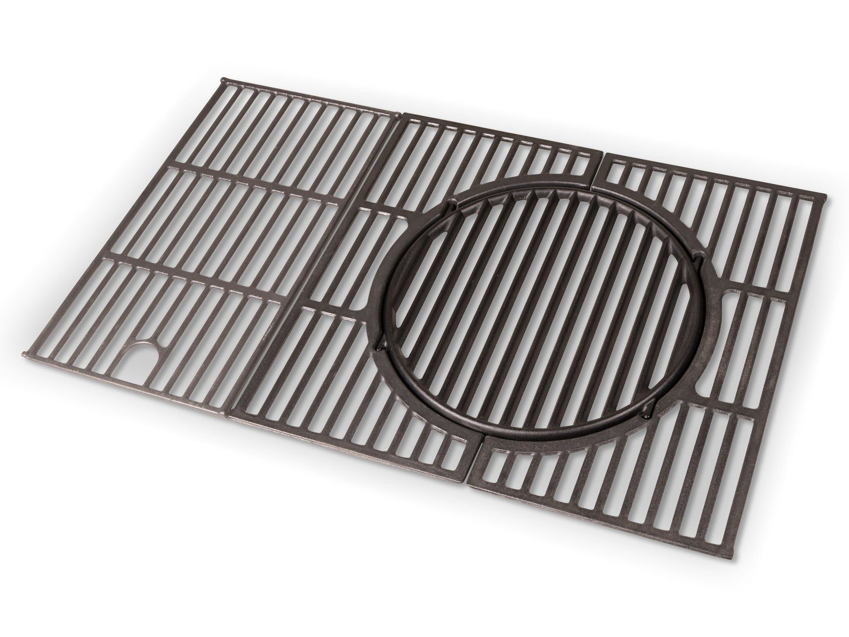 Patio Pro Chef 4+ -burner "Frozen Grey" Outdoorkitchen Gasbarbecue Mat grijs