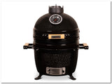 Patton Kamado 15" Tafelmodel Keramische Barbecue Zwart