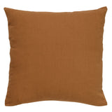 Sierkussen James 45x45 cm in tobacco bruin, effen stof