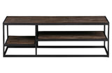 WOOOD - Salontafel Vic hout/metaal 120x60cm