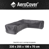 Platinum AeroCover - Loungesethoes hoekset rechts 330x255x100xH70