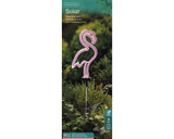 Solar stake light plastic steady