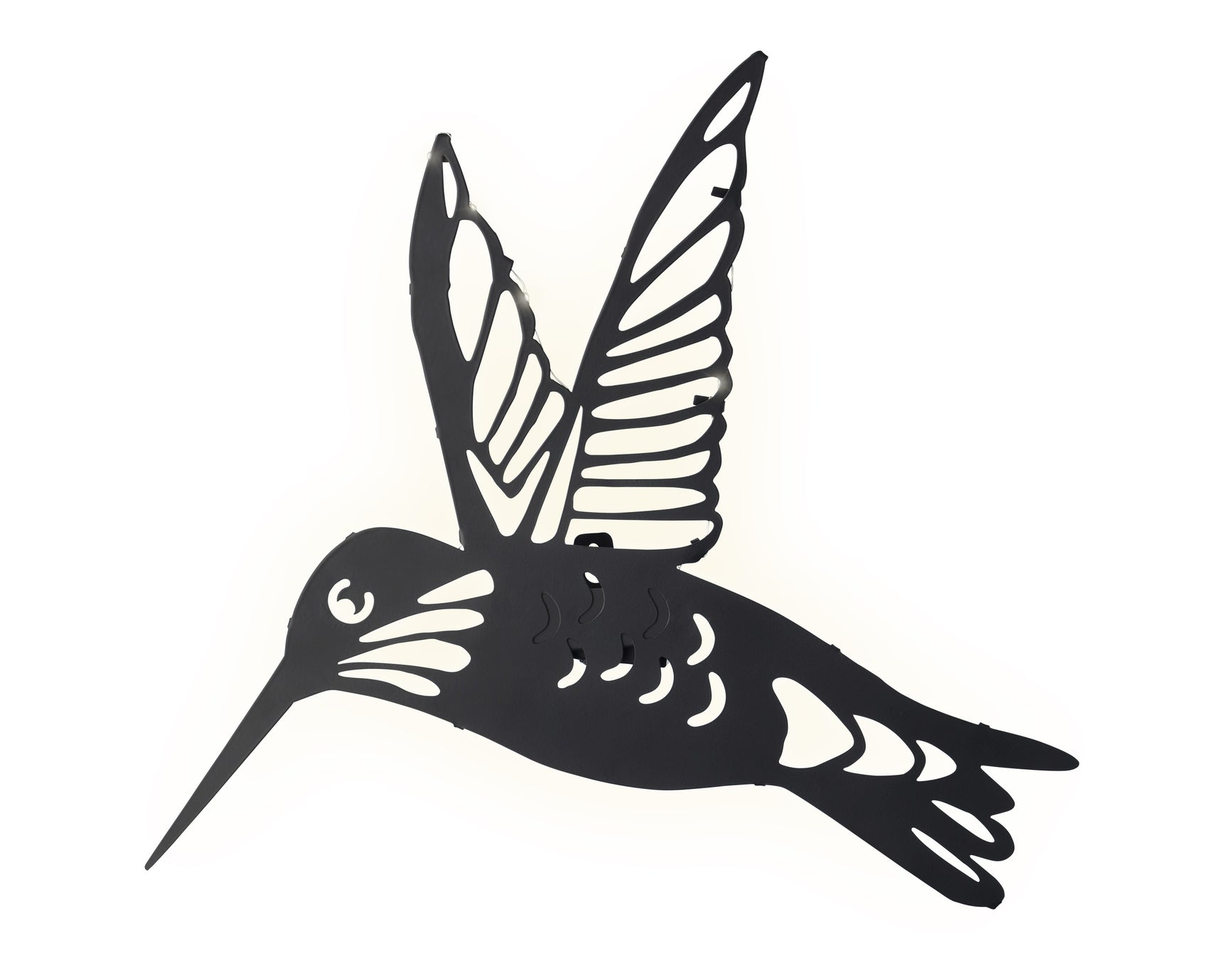 Solar wandlamp ijzer steady