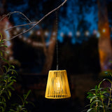 Solar hanglamp wicker steady