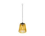 Solar hanglamp wicker steady