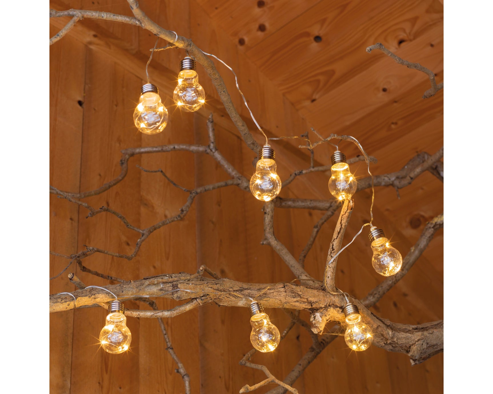 Solar partylight plastic steady