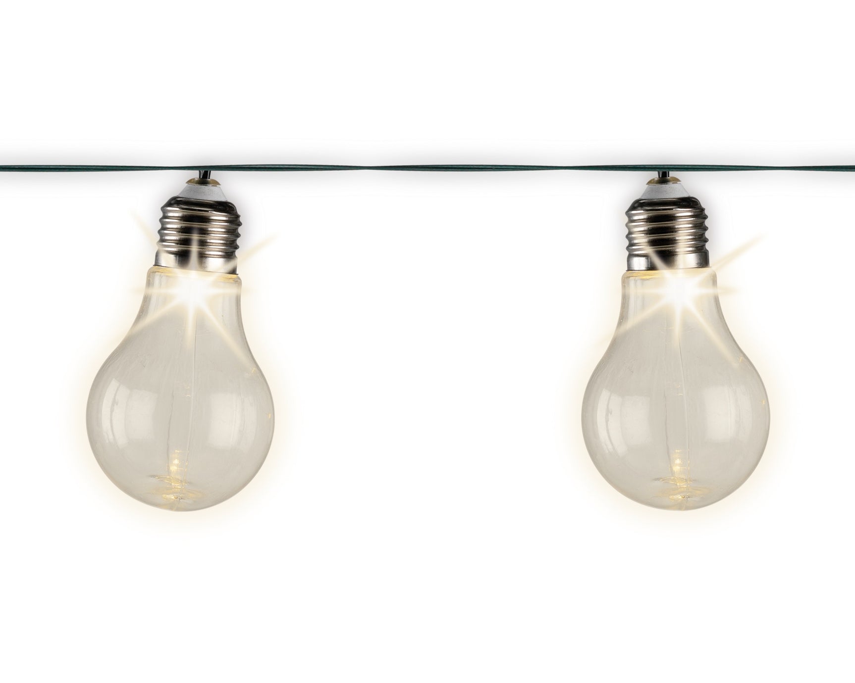 Solar partylight plastic steady