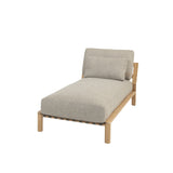 4SO - Lucas ligbed teak incl. 3 kussens