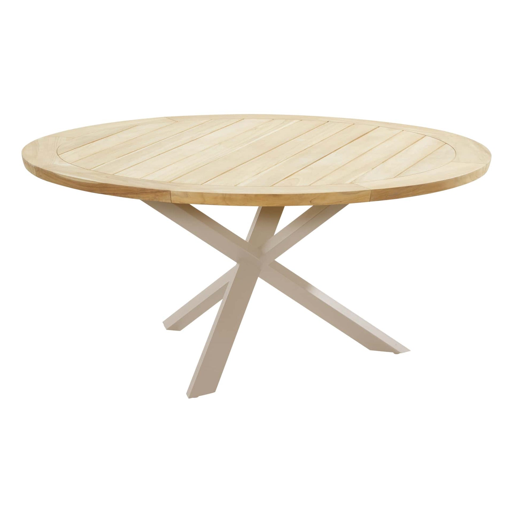 Taste 4SO - Prado Diningtafel Teak Latte Ø 160 cm