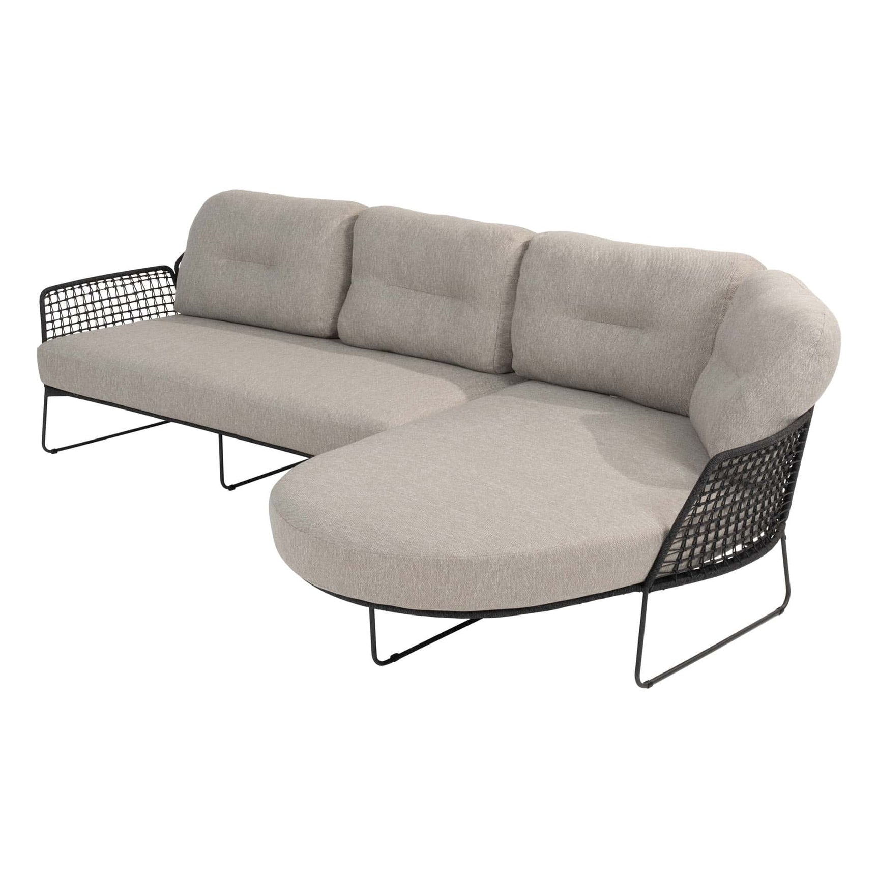 Taste 4SO - Rhodos modulair chaise longue element links incl. 3 kussens