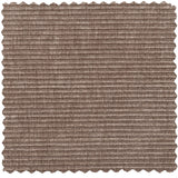 STATEMENT 3-ZITS BANK 230 CM RIBSTOF KLEIGRIJS