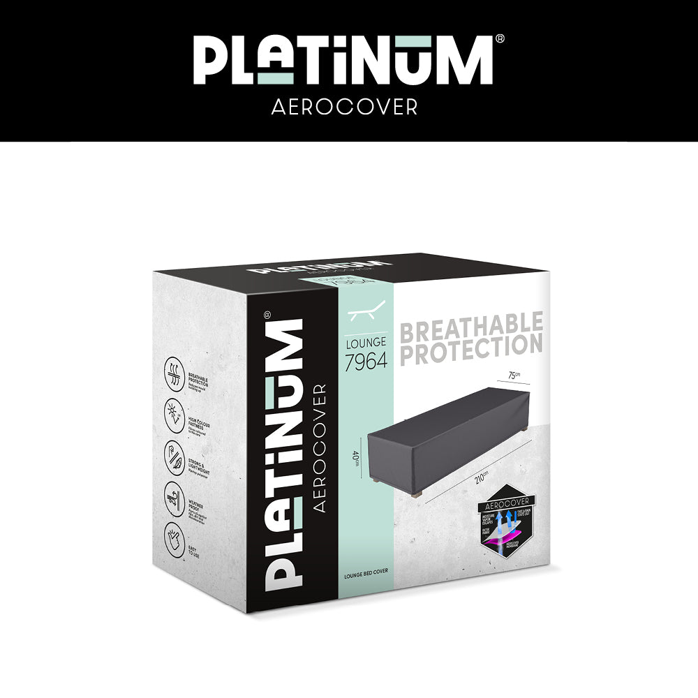 Platinum AeroCover loungebedhoes in doos met ademende bescherming