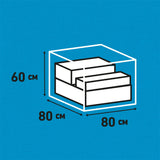 Madison - kussentas 80x80xh60cm