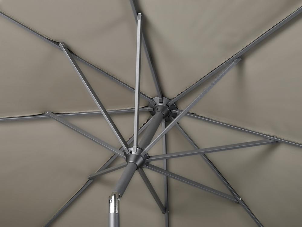 Platinum parasol Riva 250x200 - ecru