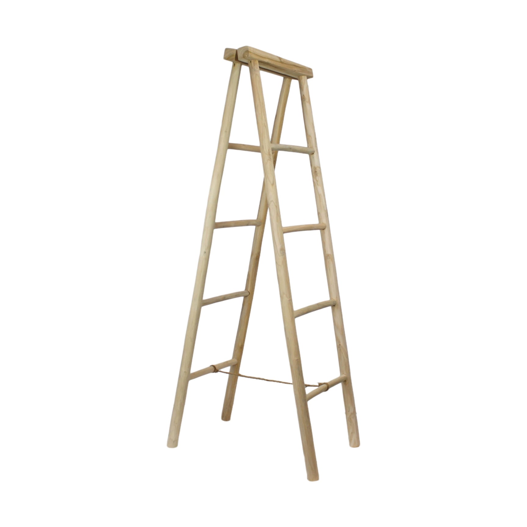 Ladder dubbel teakhout  FSC Recycled