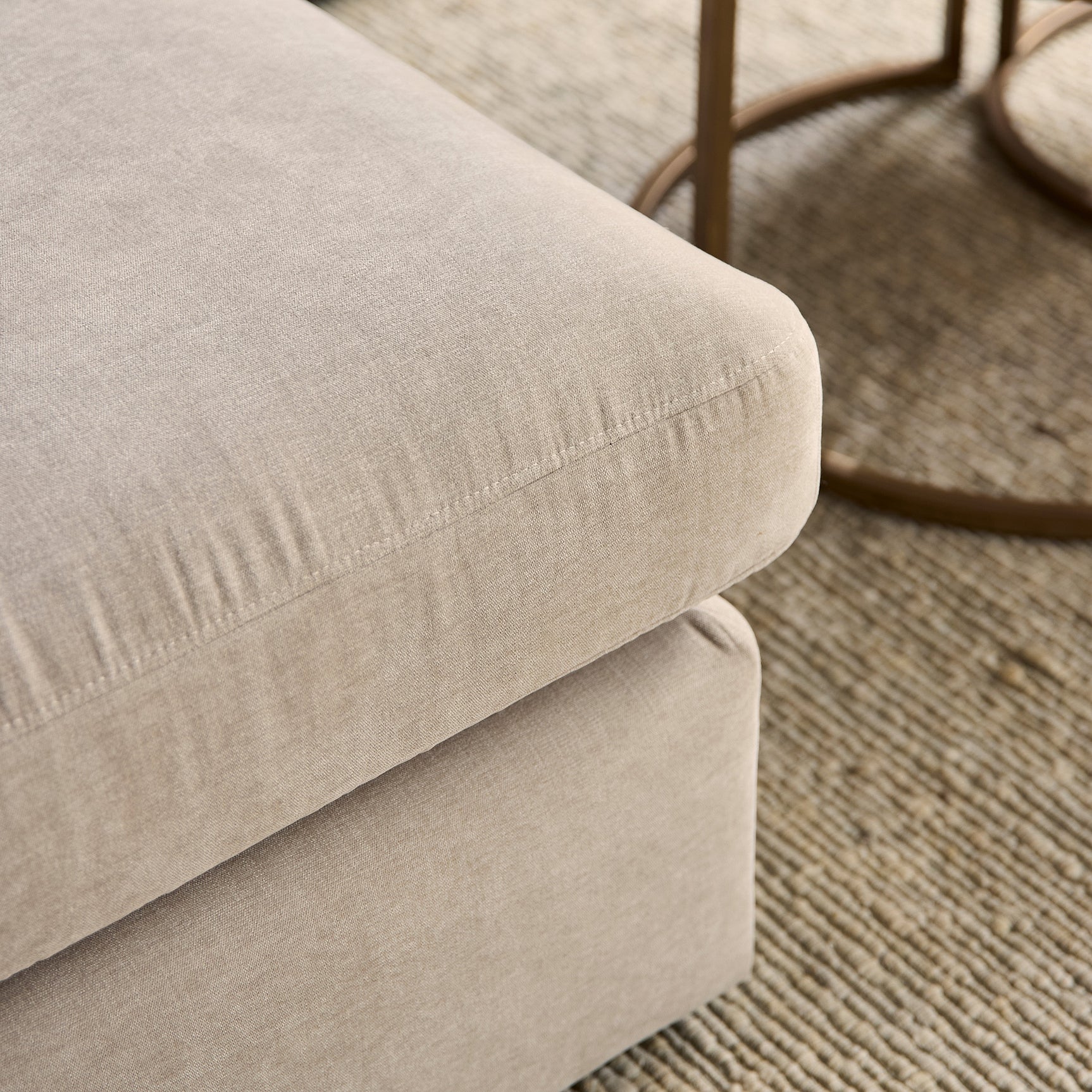 MySofa Jesse | ottomane links + 2,5-zits | beige