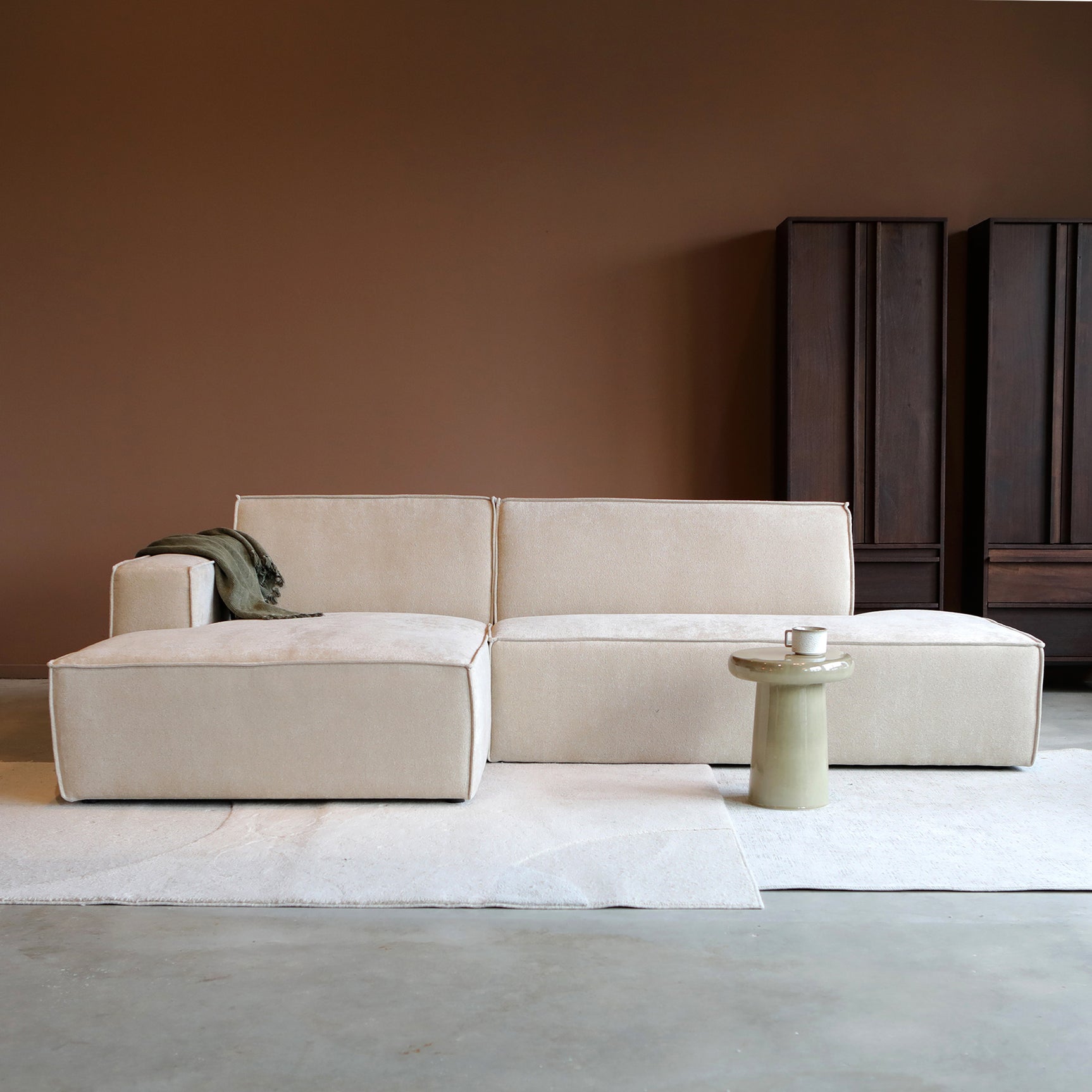ENZO met chaise longue links - Melody 13