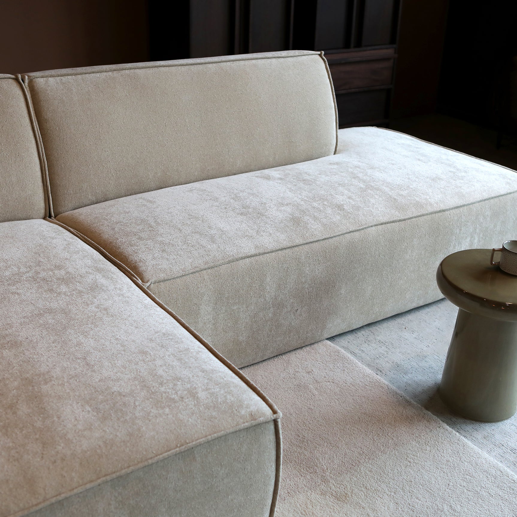ENZO met chaise longue links - Melody 13