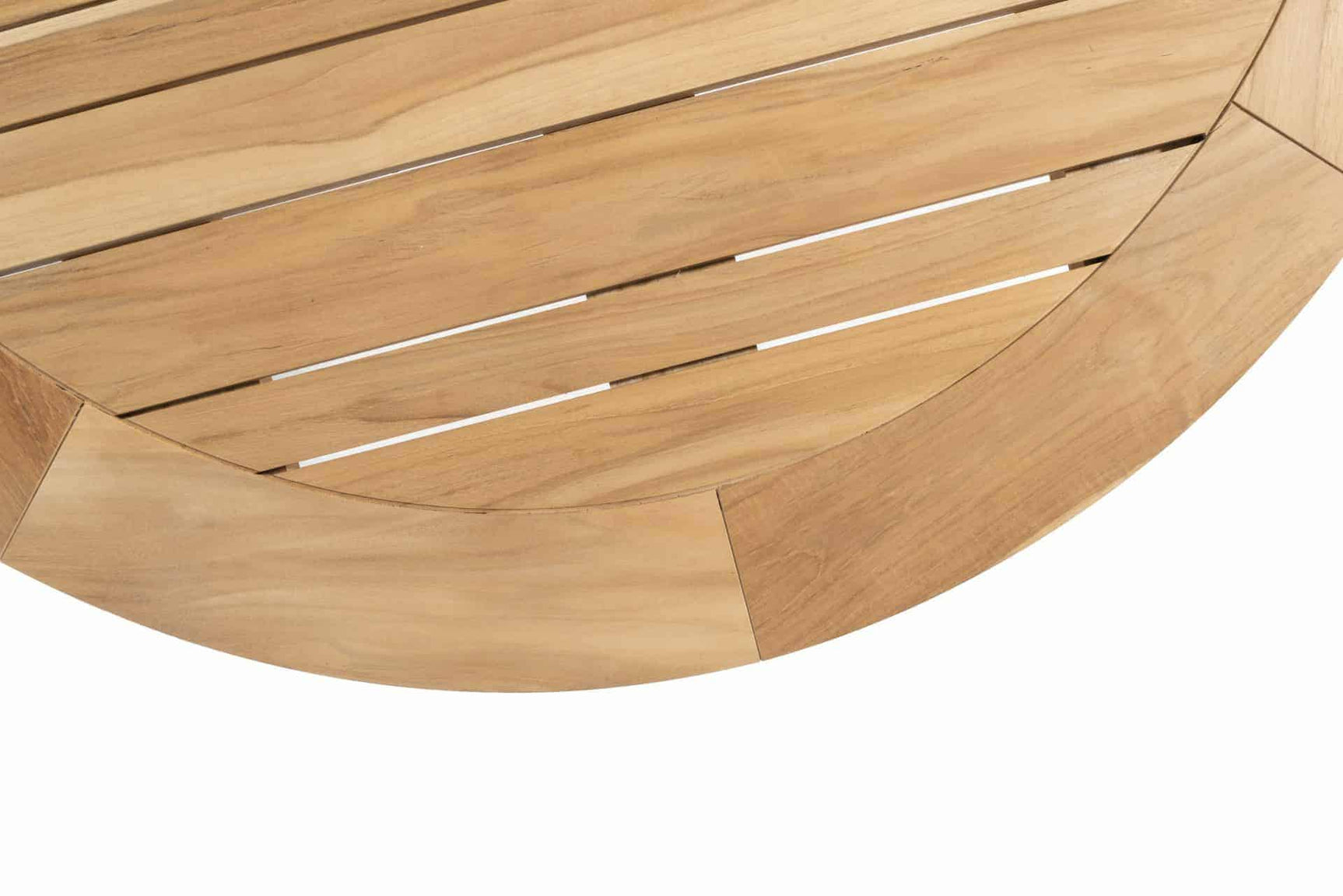 Taste 4SO - Ambassador teak tafel 130 Ø cm + antraciet onderstel