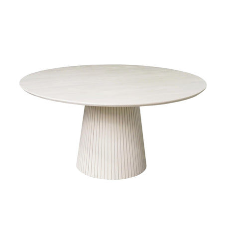 Ronde eettafel Solana zand mangohout 150 cm