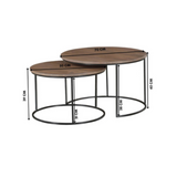 Salontafel Maya | set van 3