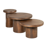 Salontafel Maya | 70 cm | bruin