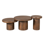 Salontafel Maya | 70 cm | bruin