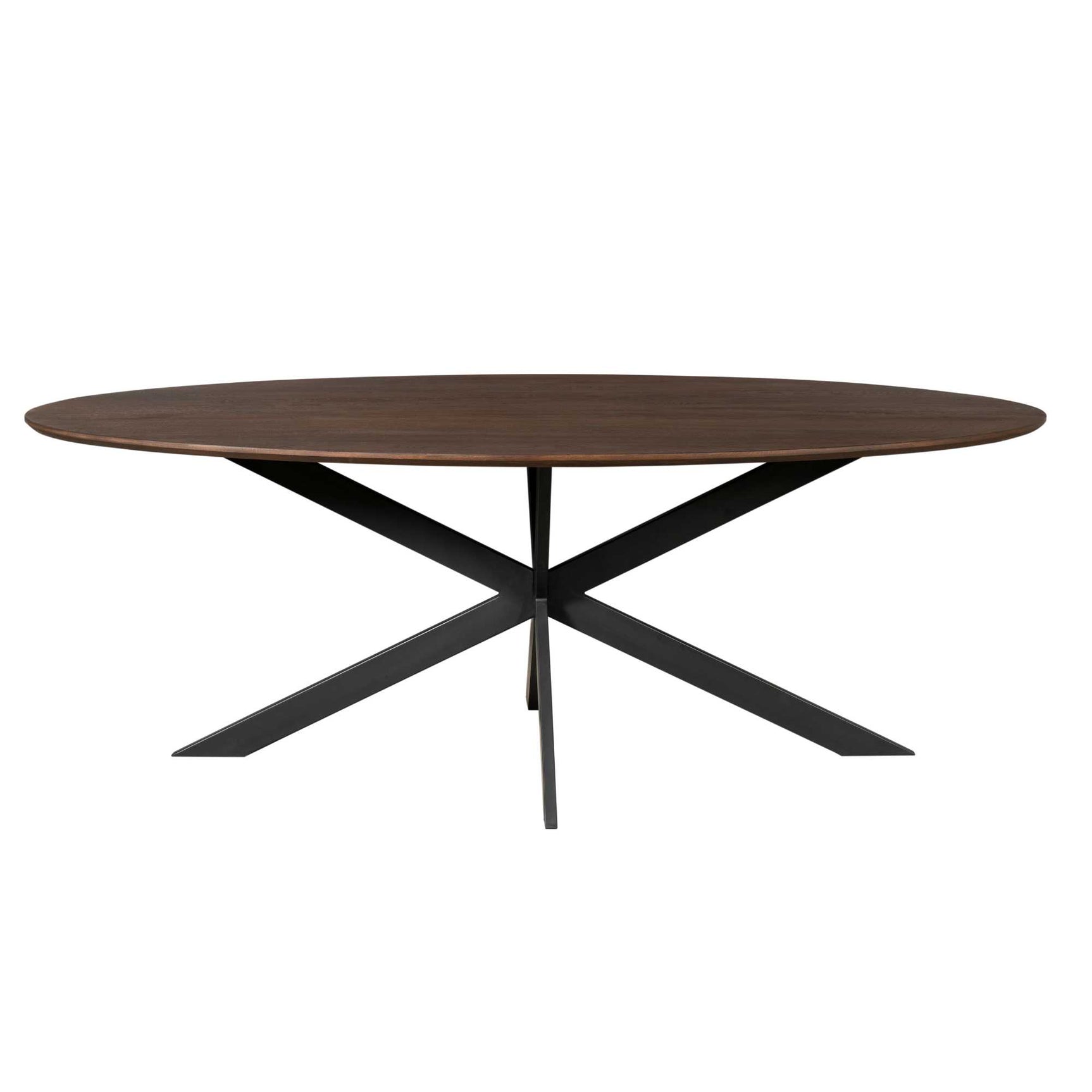 Eiken eettafel Ferris | Ovaal 240 cm | Bruin