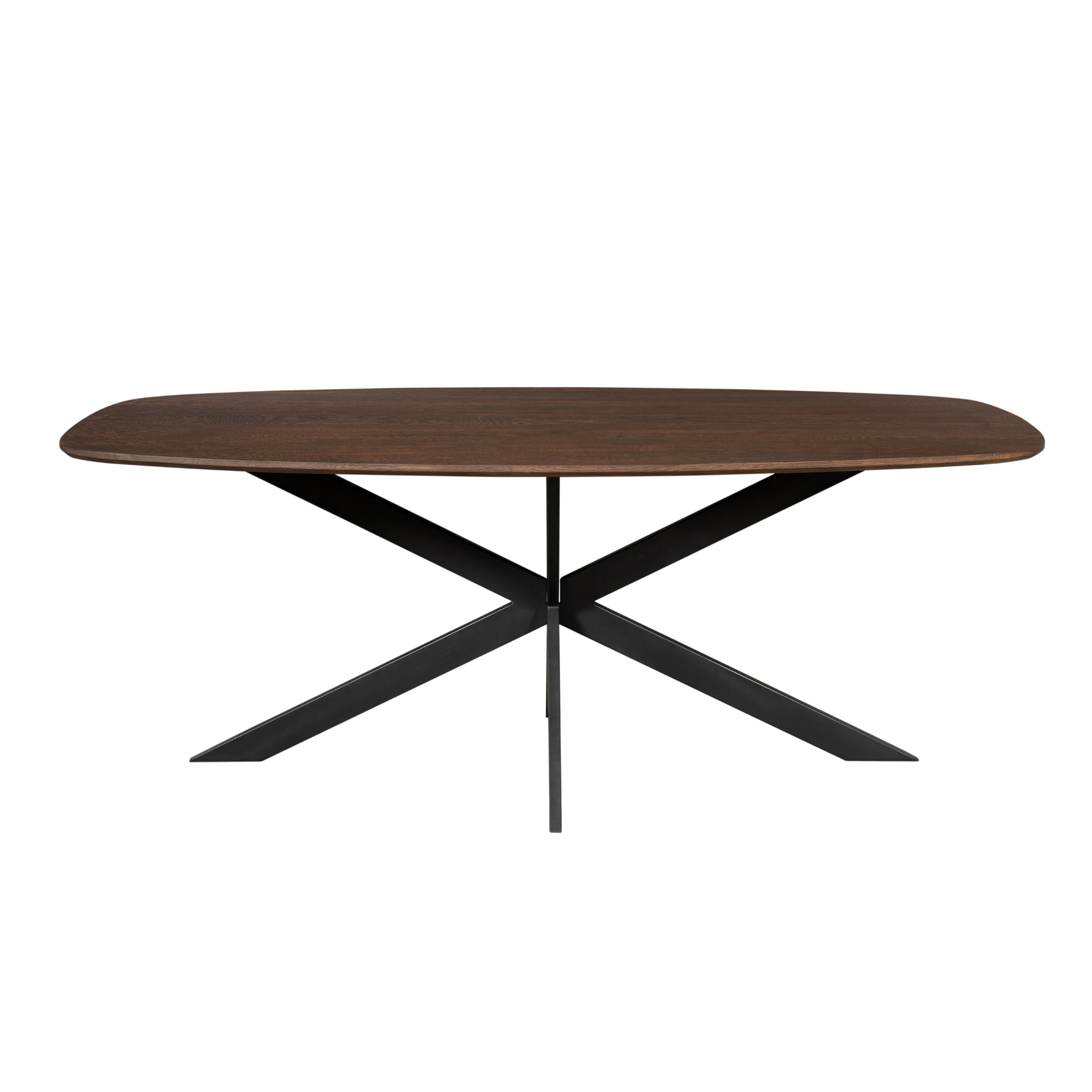 Eiken eettafel Ferris | Deens Ovaal 180 cm | Bruin