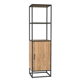 Boekenkast Dakota 1 deur | 55 cm