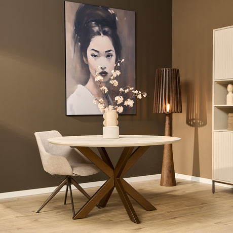 Eettafel Madison Zandkleurig | 150 cm