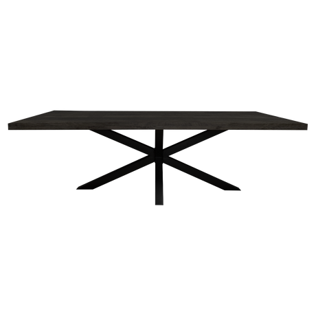 Eetkamertafel Denver Zwart | Rechthoekig | 300 cm