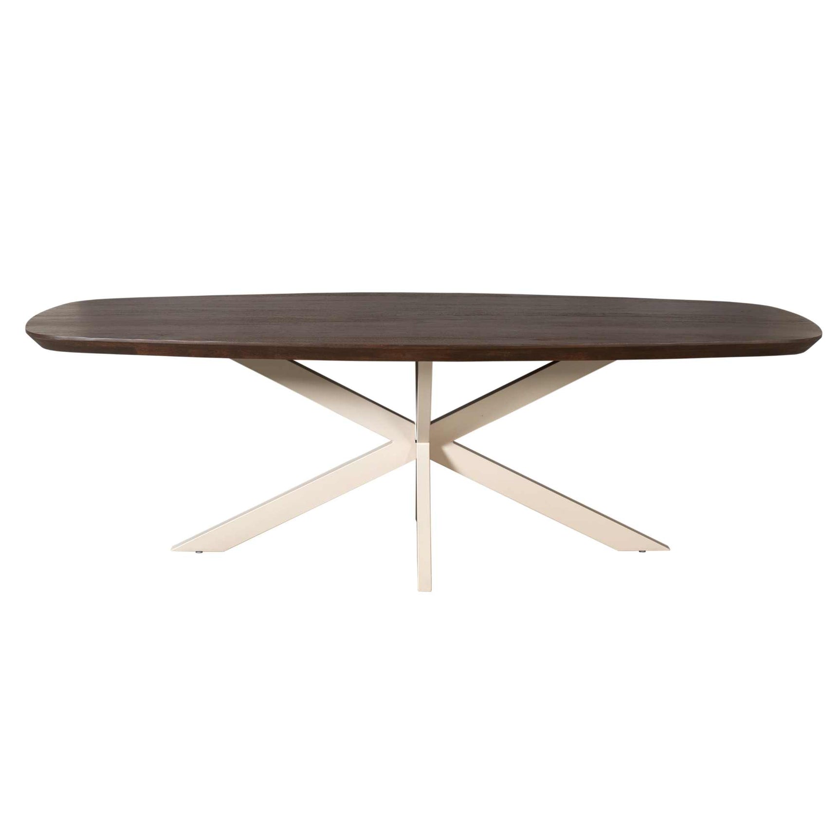 Eettafel Madison Bruin | 280 cm | Deens Ovaal | Poot Zand
