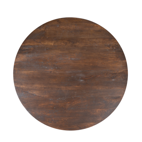 Eettafel Lima Bruin | 130 cm | Rond
