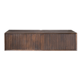 Zwevend tv meubel Madison bruin | 120 cm