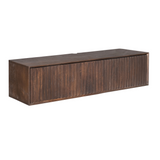 Zwevend tv meubel Madison bruin | 120 cm