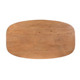 Eettafel Madison Naturel | 160 cm | Deens ovaal