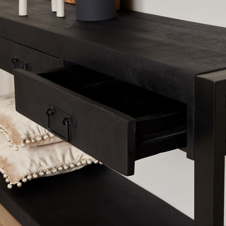 Sidetable Boaz Zwart | 150 cm