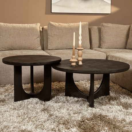 Salontafel Guus | Zwart | 80 cm